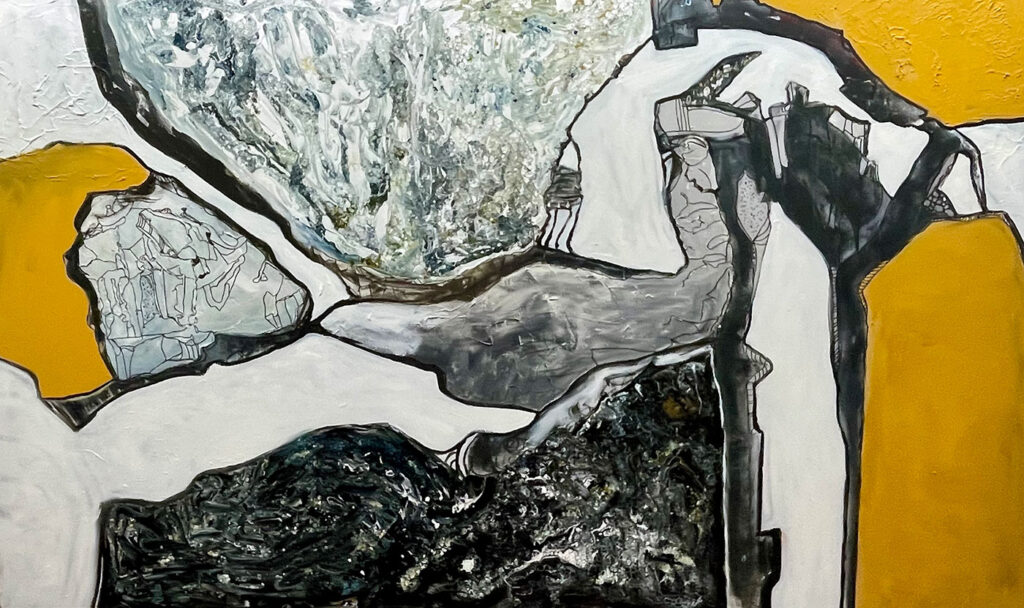 Christine Danninger Malerin Atelier am Makrt Gmunden