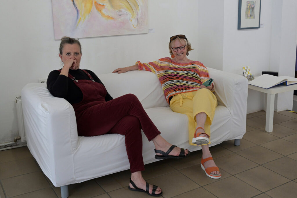 Angelika Toma und Gerlinde Stropek