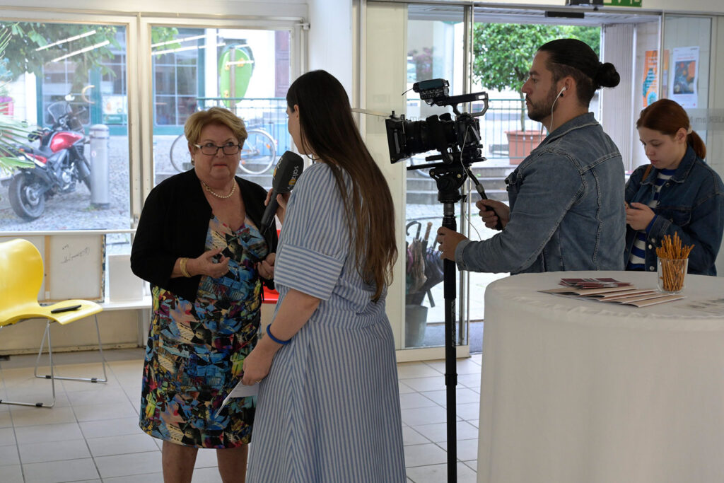 Christine Danninger Ausstellung Atelier am Markt Gmunden - Interview